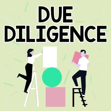 İlham Diligence 'ı gösteren metin. Bir kişi, Merdiven Kullanarak Haksız Bir Çiftin Büyük Boş Resim Çerçevelerini Bir Duvara Yerleştirmesini önlemek için attığı mantıklı adımları gözden geçirir..