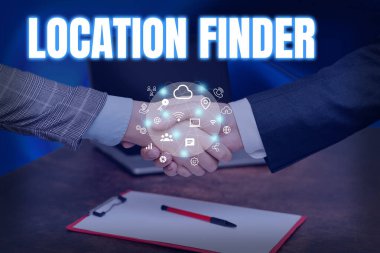 Konum Bulucu sunan metin başlığı. Seçili bir yerin adresini bulmak için bir hizmet sözcüğü Eller Sarsıcı İmza Sözleşmesi Yeni Fütürist Teknolojilerin Kilidini Açar.