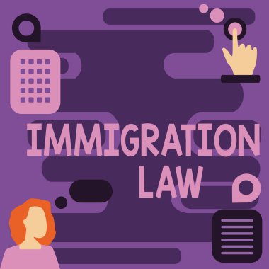 Kavramsal Göçmenlik Yasası. Bir vatandaşın iş yaklaşımı, seyahat eden Yenilikçi Düşünce Kadını 