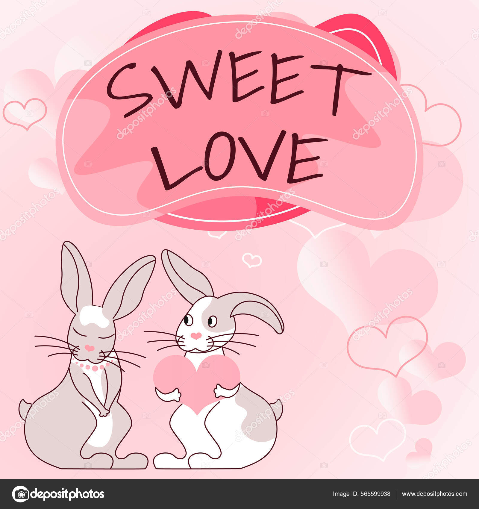 Happy Valentine's Day bunny photo shoot, image size:1600x1700