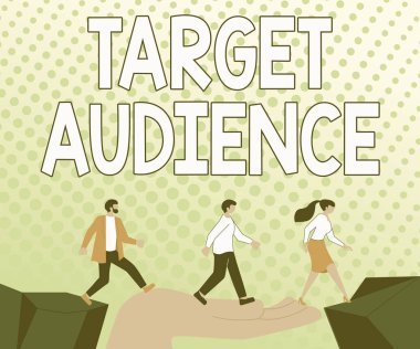 Metin başlığı Hedef Seyirciyi temsil ediyor. İşletme Genel Görünümü Sözcüklerinizi Meslektaşlarınızın Engeller Elle Köprüsü Sunumu Takım Çalışması 'na yöneltmek istediğinizi gösteriyor.