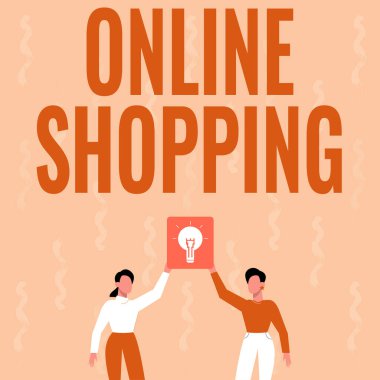 İnternetten ilham aldığını gösteren bir metin. İşletme vitrini, tüketicilerin mallarını İnternet üzerinden satın almalarına olanak sağlıyor. İki Meslektaşı Lambası Sunuyor Yeni Başarı Ulaştı.