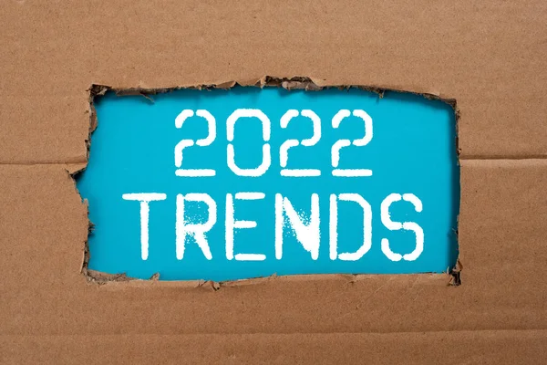 Inspirációt Bemutató Szöveg 2019 Trends Word Írt Dolgokat Hogy Híres — Stock Fotó