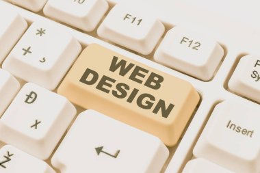 Web Tasarımı, İş Konseptini gösteren metin - 48742 web sitelerinin üretimi ve bakımından sorumludur