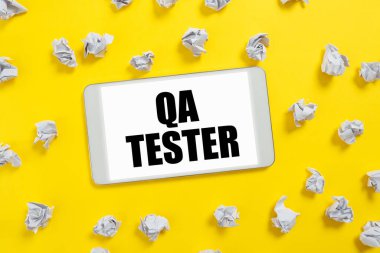 Devam eden bir projenin -48040 uygulamasından önce metin Qa Test, İş Fikri Kalite Güvencesi yazılıyor