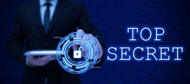 El yazısı çok gizli, birine takım elbiseli bir iş adamına başarılı bir takım çalışmasını simgeleyen avuç içi açık bir el yazısı tutmasını söyleyemeyeceğini söylemek için çok gizli..