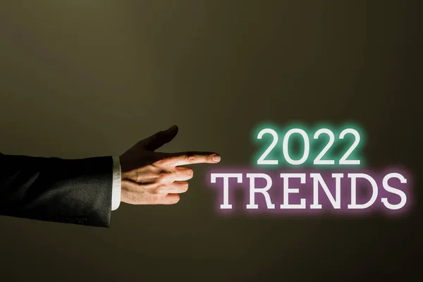 Textschild Mit Trends 2019 Geschäftsidee Dinge Die Für Kurze Zeit — Stockfoto