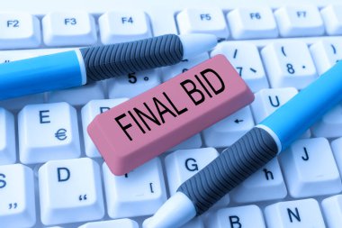 Kavramsal başlık Son Teklif, İş Vitrini Genellikle çok pahalı olan bir malın maliyeti - 49048