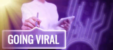 Viral 'e Giden Kavramsal Başlık, İş Fikri Görüntü Videosu veya Nüfus - 48799 arasında hızla yayılan Bağlantı