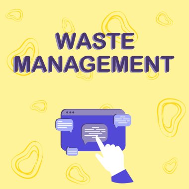 Metin eylemlerini göstererek yazma, çöp başlangıcını nihai yok etmeye yönlendir. İş konsepti eylemleri, çöp başlangıcını yönetmek için gerekli olan son yok etme eli Grafik Büyüme Ağı Gösterme