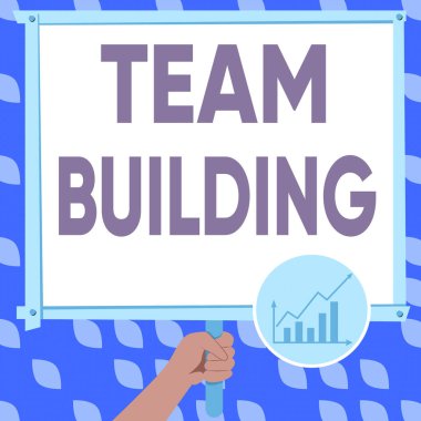 En Son Finansal Büyüme Stratejileri Gösteren El Tutma Paneli 'ni geliştirmek için kullanılan etkinliklerin türleri anlamına gelen işaret binası kavramını gösteren ilham kaynağı.