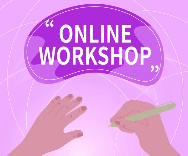 Κείμενο Που Δείχνει Έμπνευση Online Workshop Εννοιολογικές Φωτογραφικές Εκπομπές Αγαθών — Φωτογραφία Αρχείου