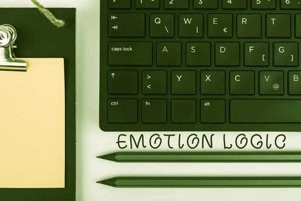 Conceptual Caption Emotion Logic Internet Concept Heart Brain Soul Intelligence — Stock Photo, Image