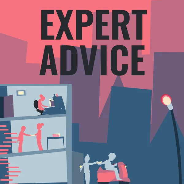 Правообладатель Иллюстрации Expert Advice Business Idea Sage Good Word — стоковое фото