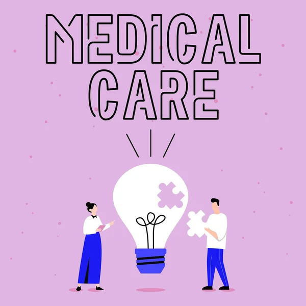 Znak Pisma Medycznego Internet Concept Usługi Związane Utrzymaniem Zdrowia Leczenia — Zdjęcie stockowe