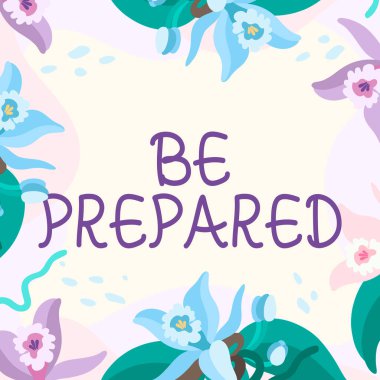 İşaret levhasının hazırlanması, iş genel görünümü Renkli Çiçekler ve Yapraklar ile süslenmiş gelecek çerçevede kullanılmak ya da dikkate alınmak üzere bir şeyler hazırlayın..