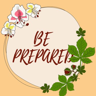 El yazısı metni hazırlansın, iş genel görünümü gelecekte kullanıma hazır olsun. Renkli çiçekler ve yapraklarla donatılmış çerçeve, ahenkli bir şekilde düzenlensin..