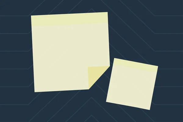 Pair Blank Papers Displaying Blueprints Strategies Progress — Stock Fotó