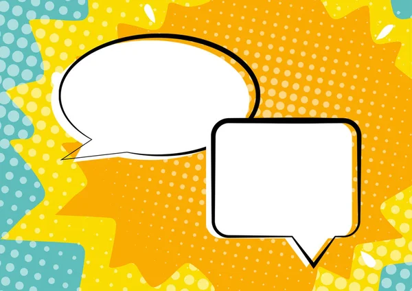 Design Blank Speech Bubble Engaging Conversations — Fotografia de Stock