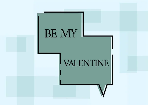 Hand Writing Sign Valentine Internet Concept Proposal Date February Romantic — Fotografia de Stock