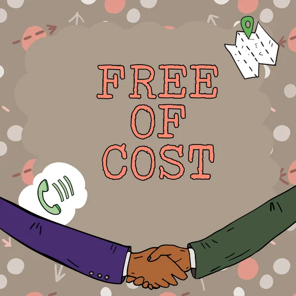 Conceptual Caption Free Cost Internet Concept Price Trial Version Sample — Fotografia de Stock