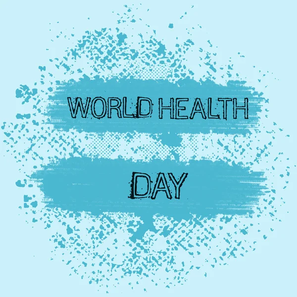 Conceptual Display World Health Day Business Idea Global Health Awareness — Photo