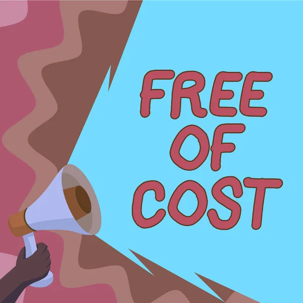 Conceptual Caption Free Cost Business Idea Price Trial Version Sample — Stockfoto
