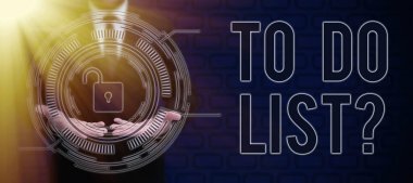 Text showing inspiration To Do List Question, Business concept Series of task to be done organized in priority order Businessman in suit holding open palm symbolizing successful teamwork.