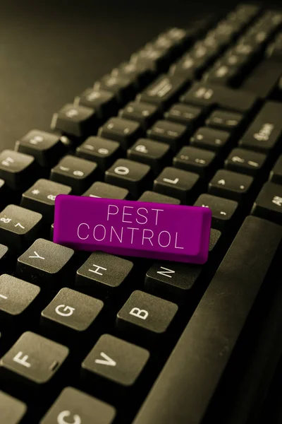Conceptual Caption Pest Control Business Showcase Killing Destructive Insects Attacks — Fotografia de Stock