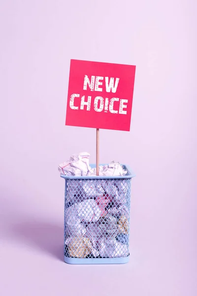 Conceptual Display New Choice Business Showcase Having Lot Options Adding — Stok fotoğraf