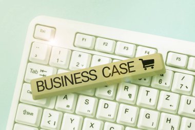 Writing displaying text Business Case, Concept meaning Proposition Undertaking Verbal Presentation New Task -48569