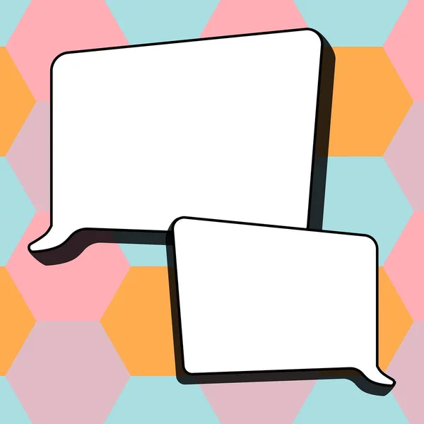Design Drawing Some Comic Frames Background Speech Bubbles — Foto Stock