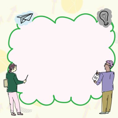 Teacher Holding Pointer Presenting New Ideas. Researcher Showing Concepts