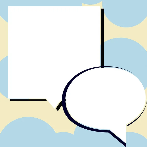 Design Drawing Some Comic Frames Background Speech Bubbles — Stock Fotó