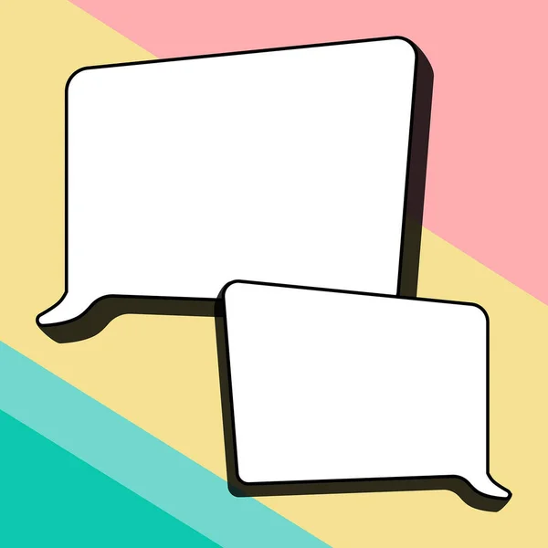 Design Drawing Some Comic Frames Background Speech Bubbles — Stockfoto