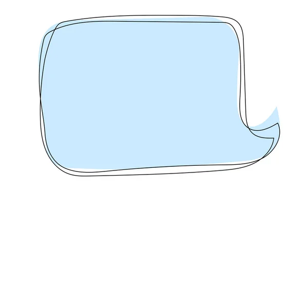 Design Drawing Some Comic Frames Background Speech Bubbles — 图库矢量图片