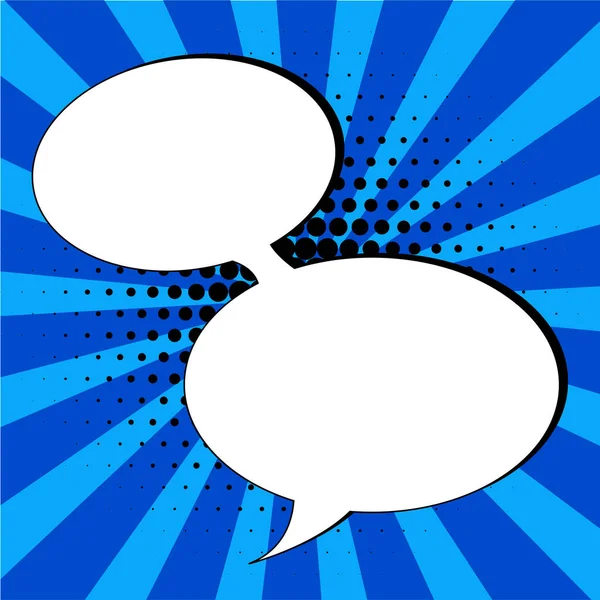 Design Drawing Some Comic Frames Background Speech Bubbles — Vector de stock