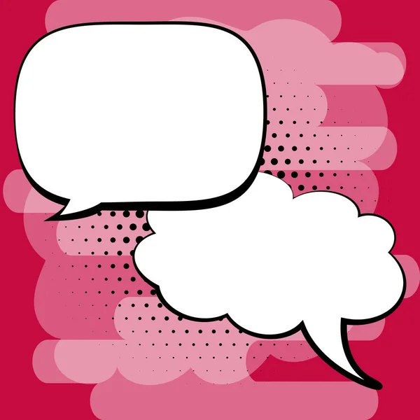 Design Drawing Some Comic Frames Background Speech Bubbles — Stockvector