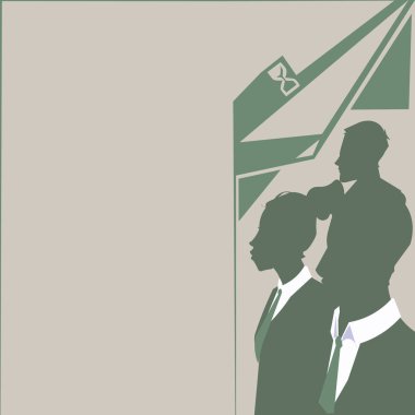 Three Colleagues Drawing Having Conversations Brainstorming New Ideas.