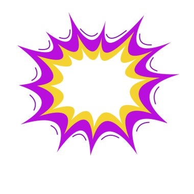 Design Drawing Of Some Comic Frames As Background With Speech Bubbles