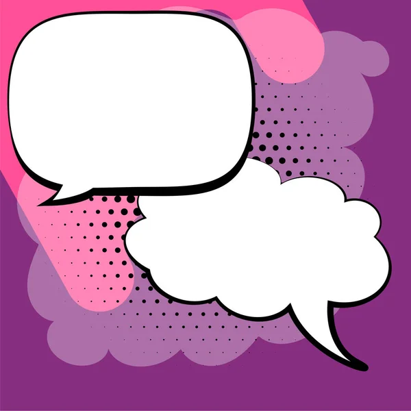 Design Drawing Some Comic Frames Background Speech Bubbles — Vector de stock