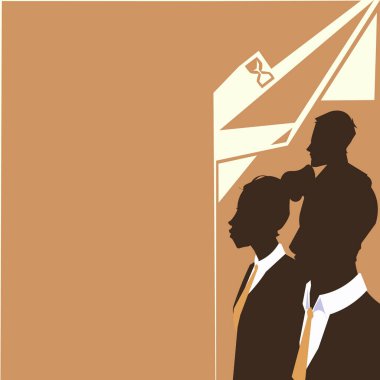 Three Colleagues Drawing Having Conversations Brainstorming New Ideas.