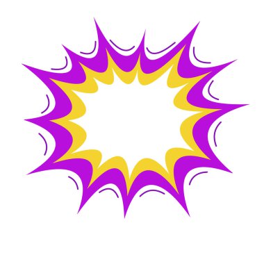 Design Drawing Of Some Comic Frames As Background With Speech Bubbles