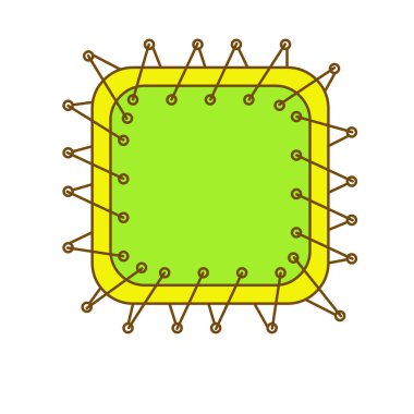Design Drawing Of Some Comic Frames As Background With Speech Bubbles