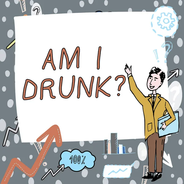 Inspiration Showing Sign Drunk Business Overview Doubtful Alcohol Levels High — Stok fotoğraf