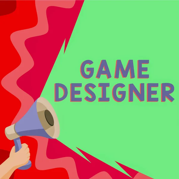 Conceptual Display Game Designer Business Approach Campaigner Pixel Scripting Programmers — Stock fotografie