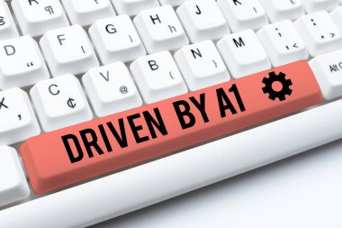 Writing displaying text Driven By A1, Business concept Move or controlled by a top quality driver in the society -49015