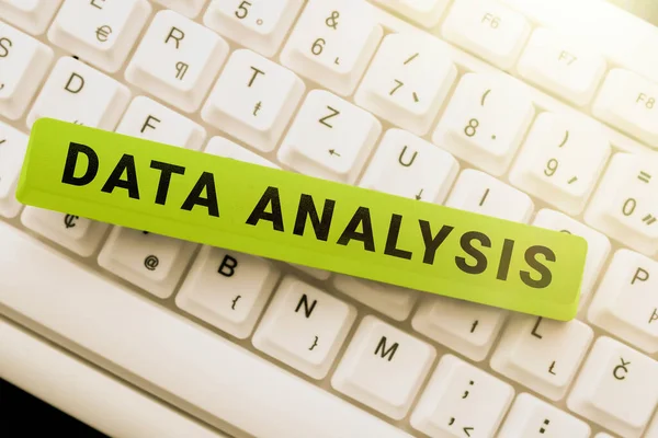 Writing Displaying Text Data Analysis Business Idea Translate Numbers Analytical — Stockfoto