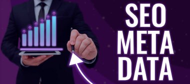 Seo Meta Veri, İş Konsepti Arama Motoru İyimserleştirme Çevrimiçi Pazarlama Stratejisi Not Defter üzerinde Önemli İleti Masasında Kalemlerle.