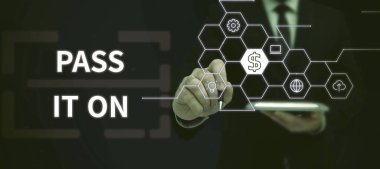 Paylaşım Sözcüğü Başkalarıyla bir şey paylaş Boş Çerçeve Sözcüğü şirket çalışanlarını temsil ediyor.